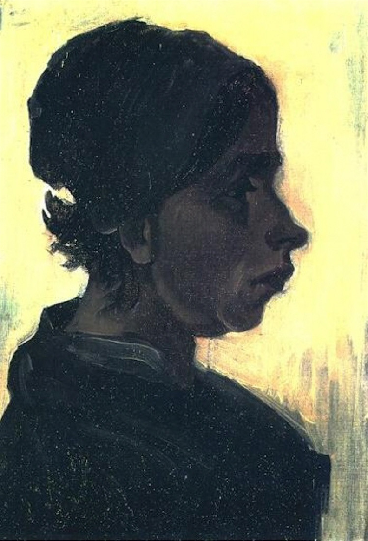 Head Of A Peasant Woman With Dark Cap 4